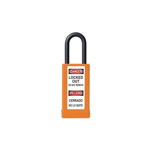 Accuform BRASS BODY PADLOCKS BODY HEIGHT KDL431OR KDL431OR - main